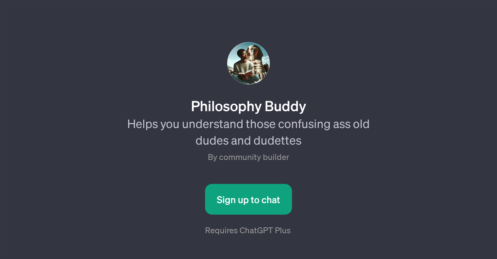 Philosophy Buddy website