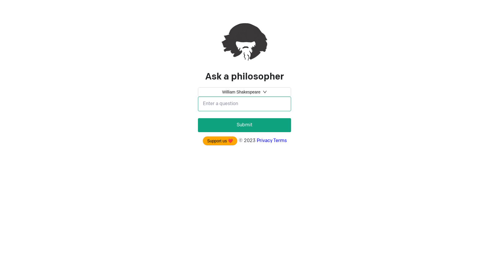 Philosophy website