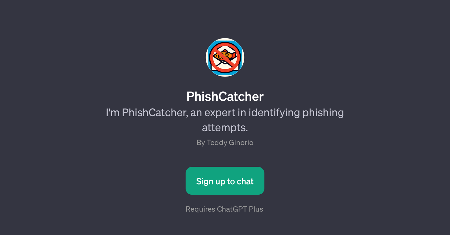 PhishCatcher website