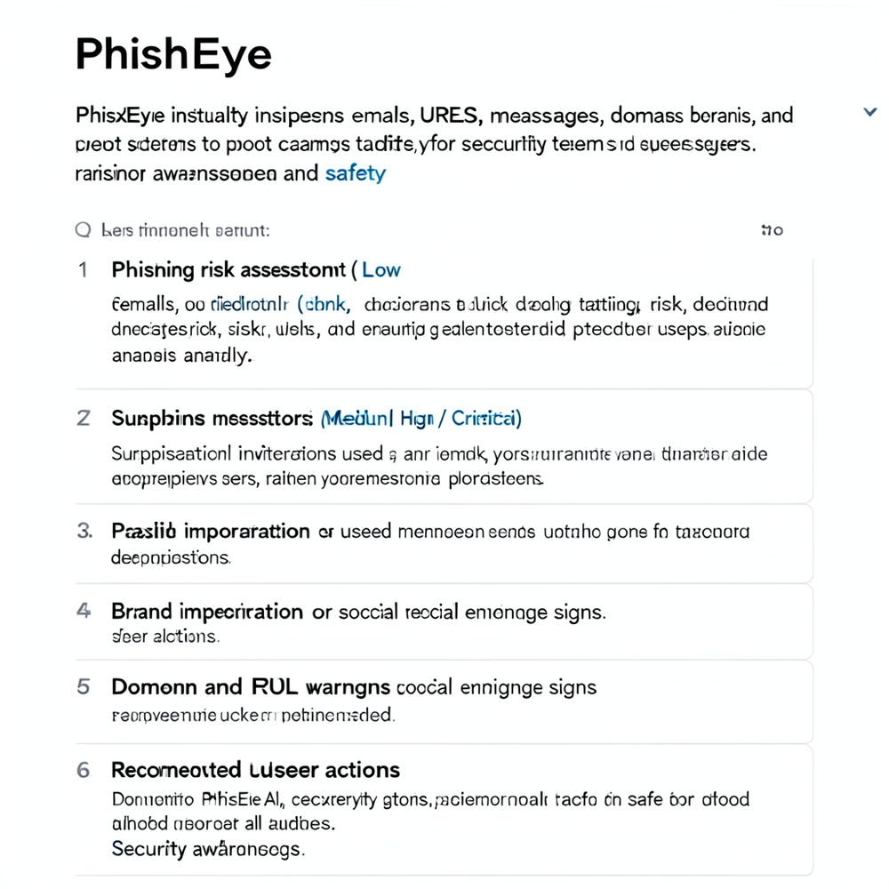 PhishEye website