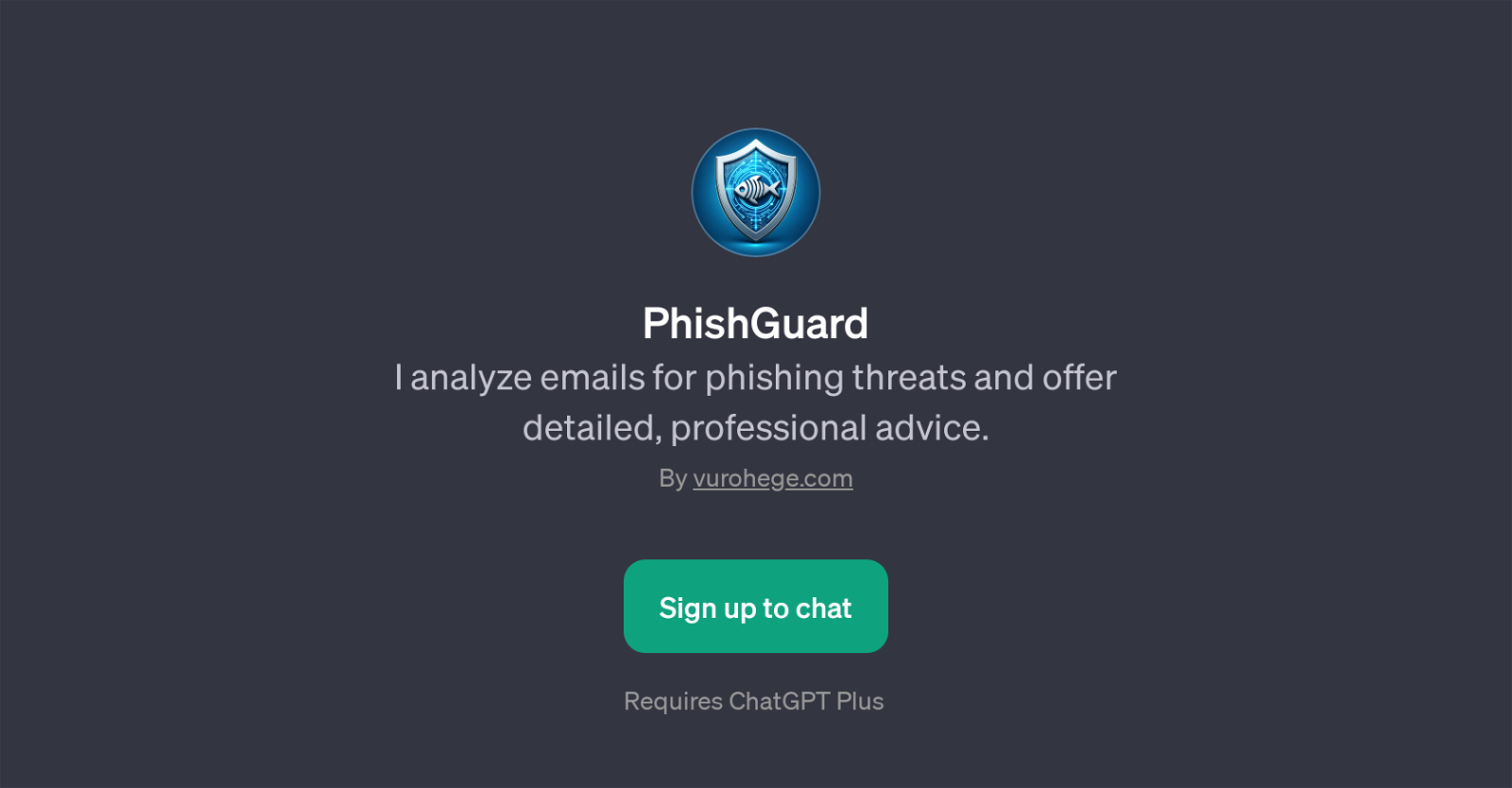 PhishGuard website