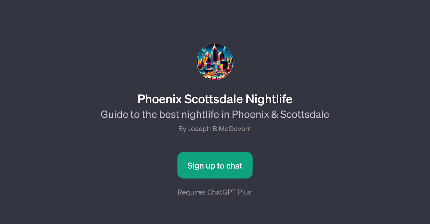 Phoenix Scottsdale Nightlife website