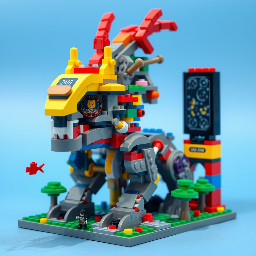 lego Image Generator website