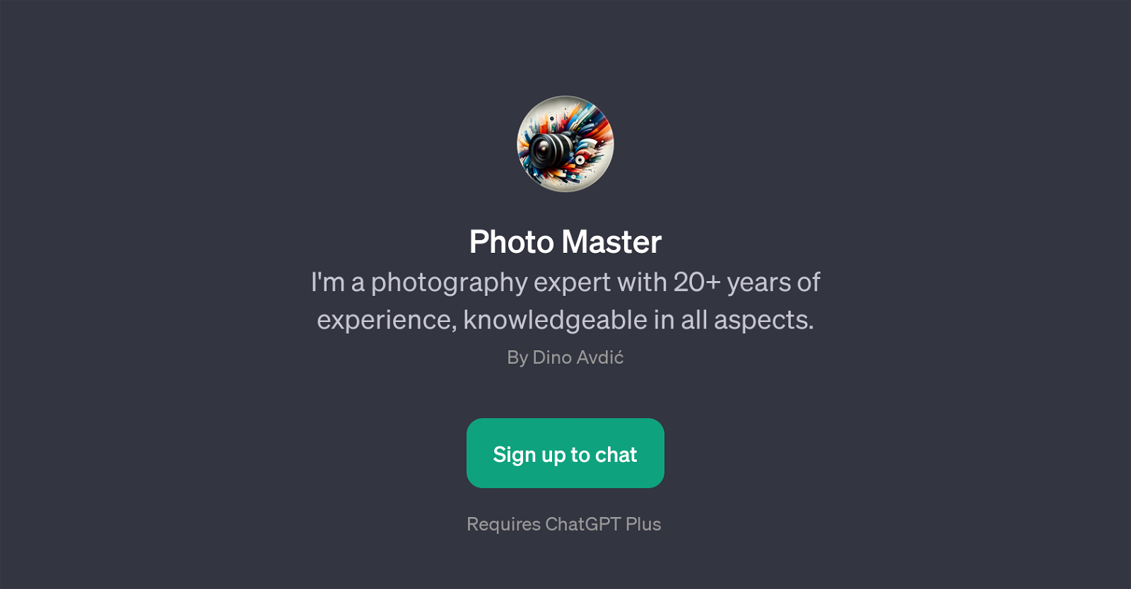 Photo Master website