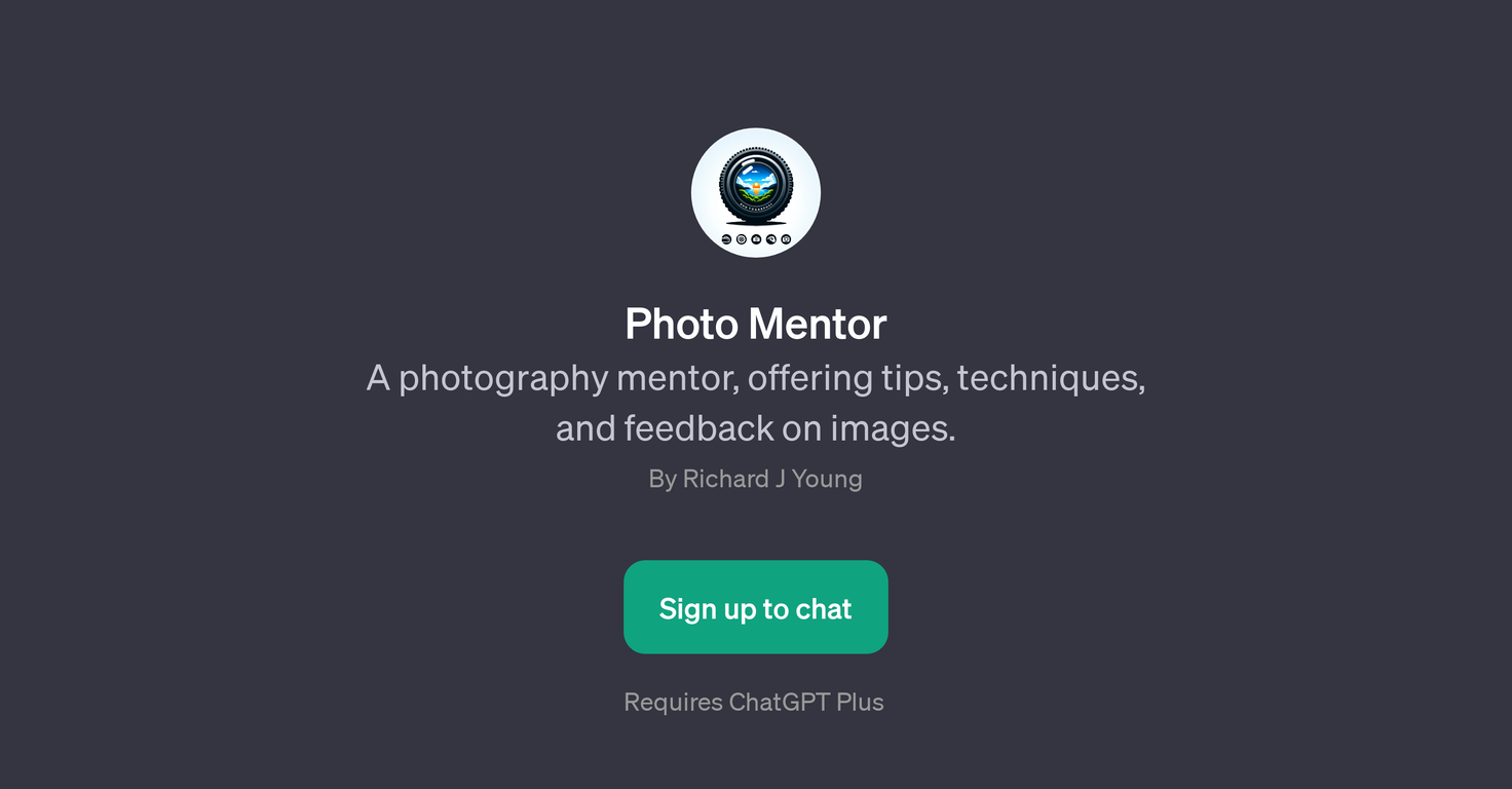 Photo Mentor website