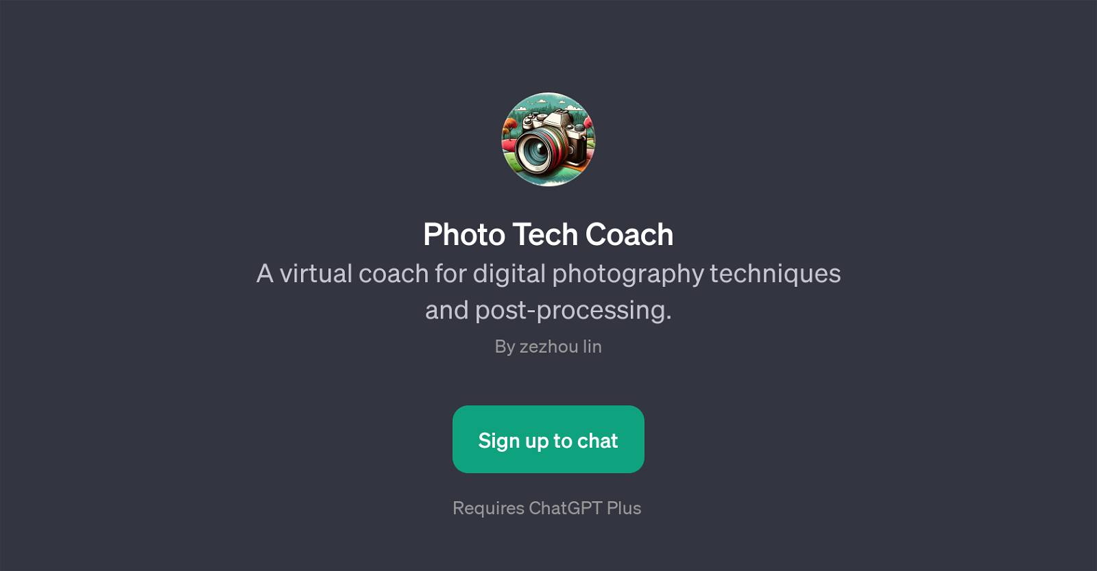 Photo Tech Coach website