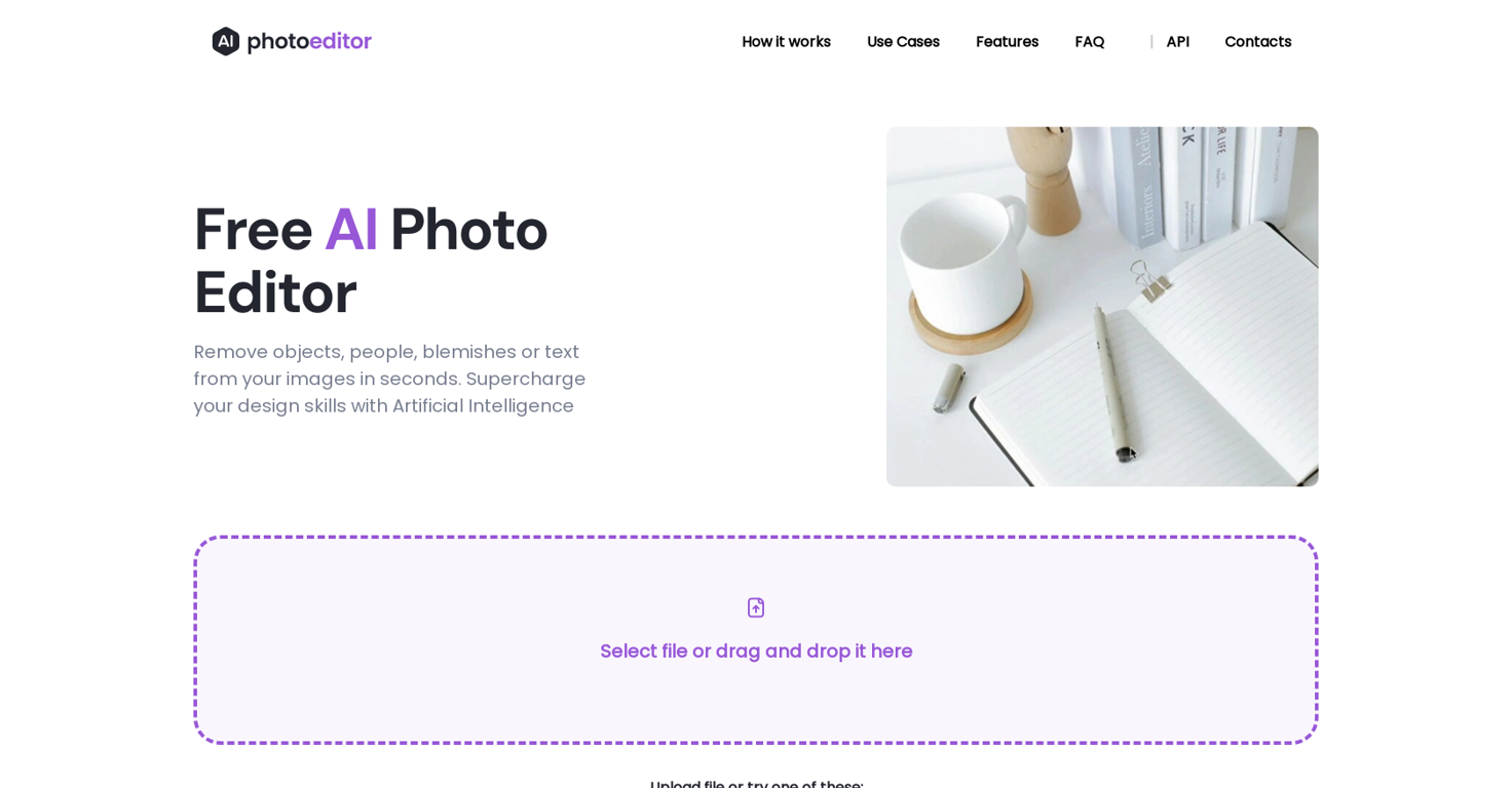 Photoeditor website