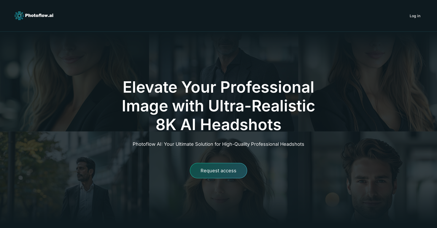 Photoflow AI website