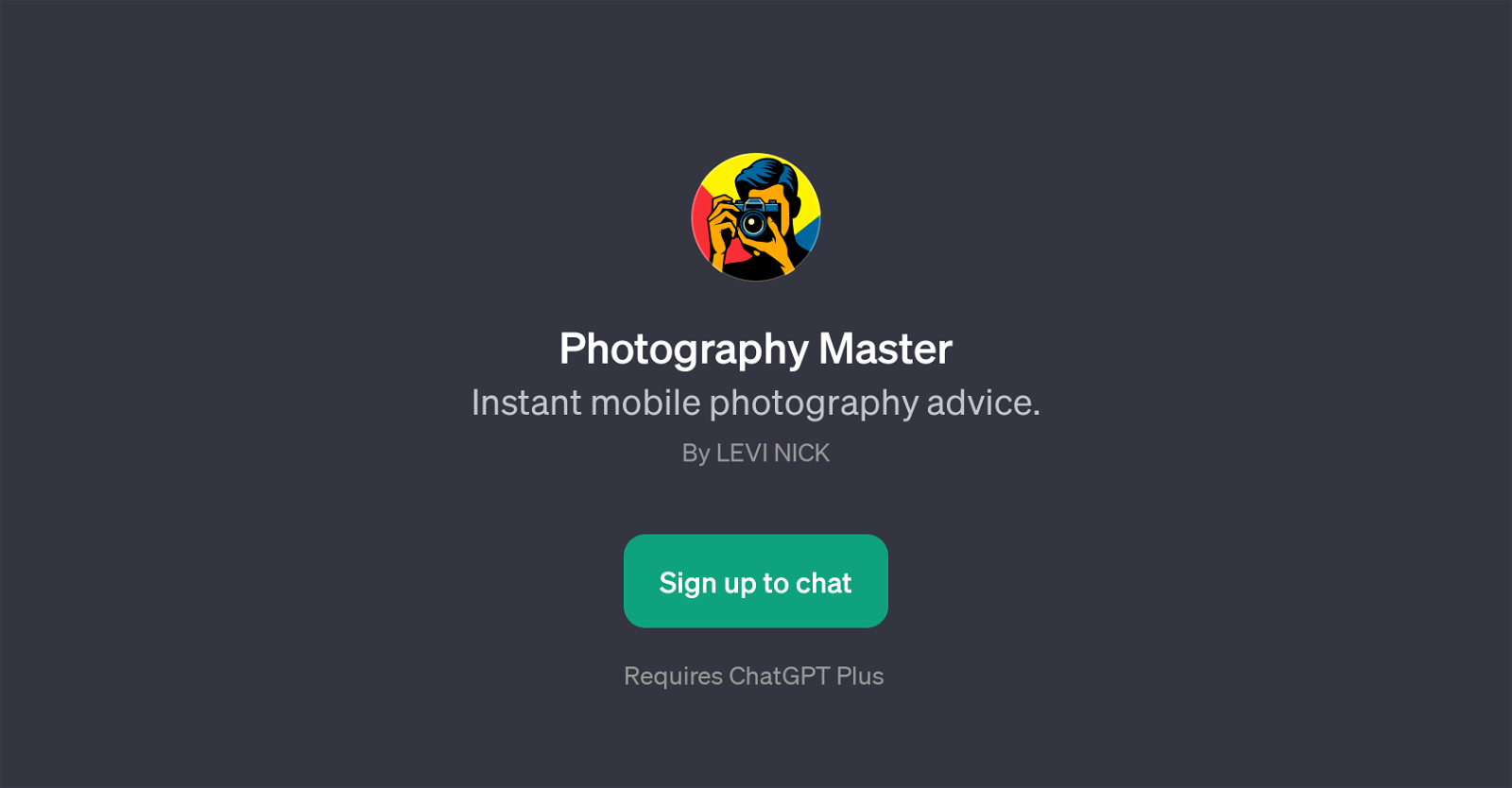 Photography Master website