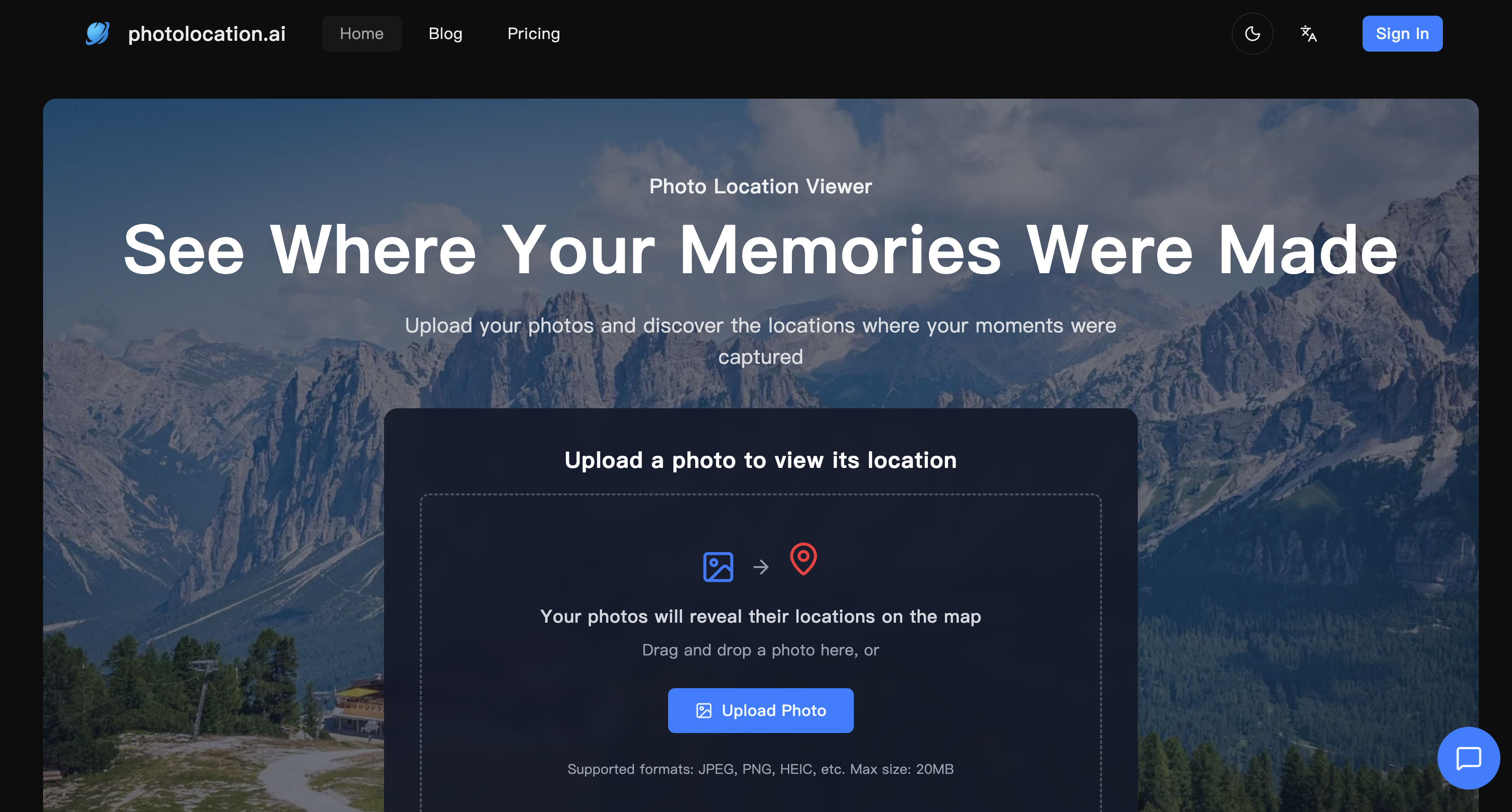 PhotoLocation AI screenshot 1 PhotoLocation AI screenshot 1