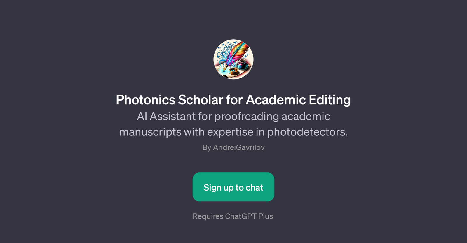 Photonics Scholar for Academic Editing website
