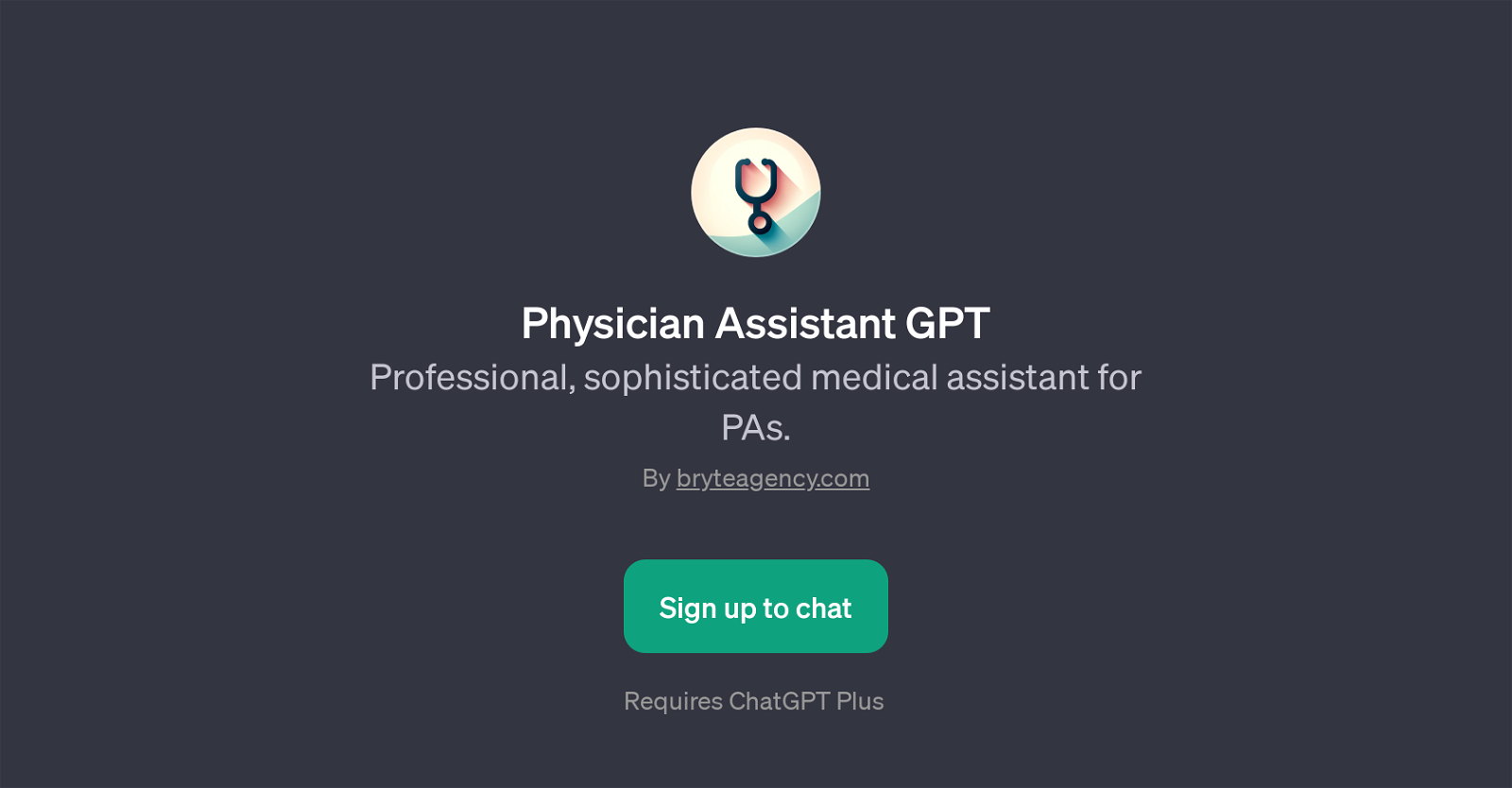 Physician Assistant GPT website