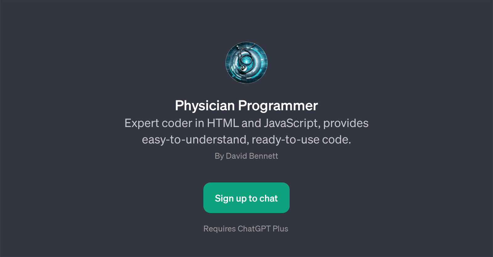 Physician Programmer website