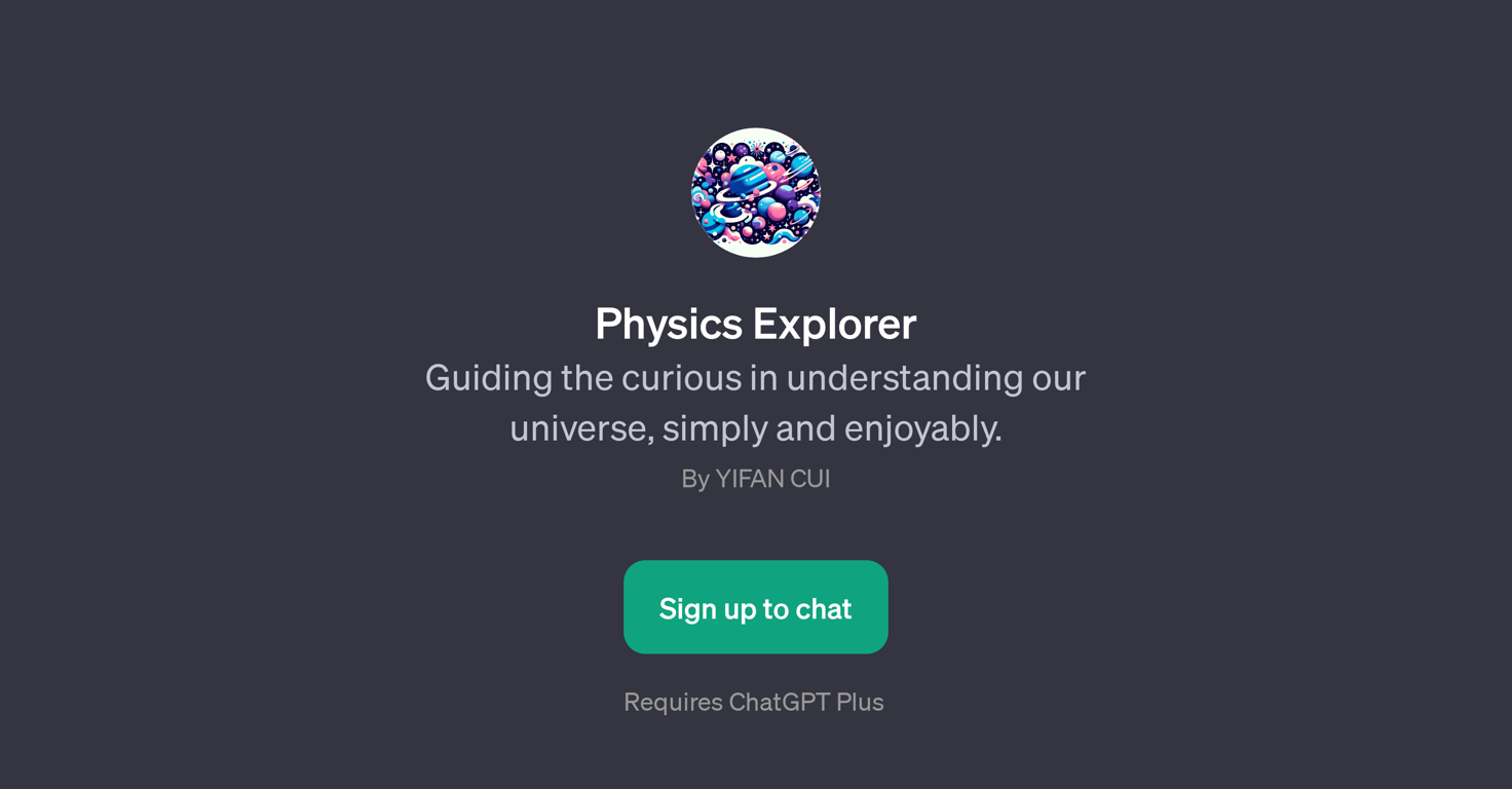 Physics Explorer website