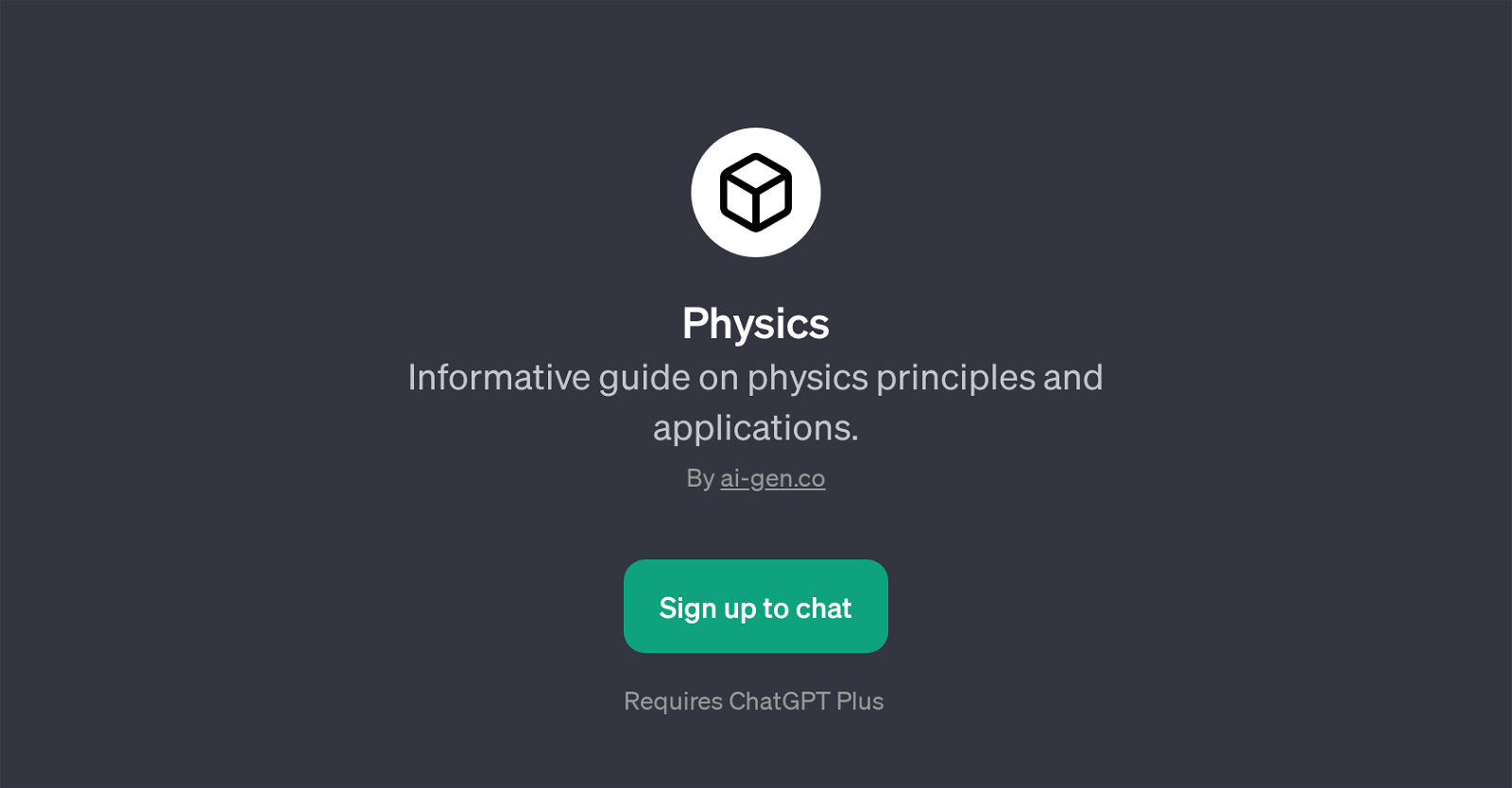 Physics website
