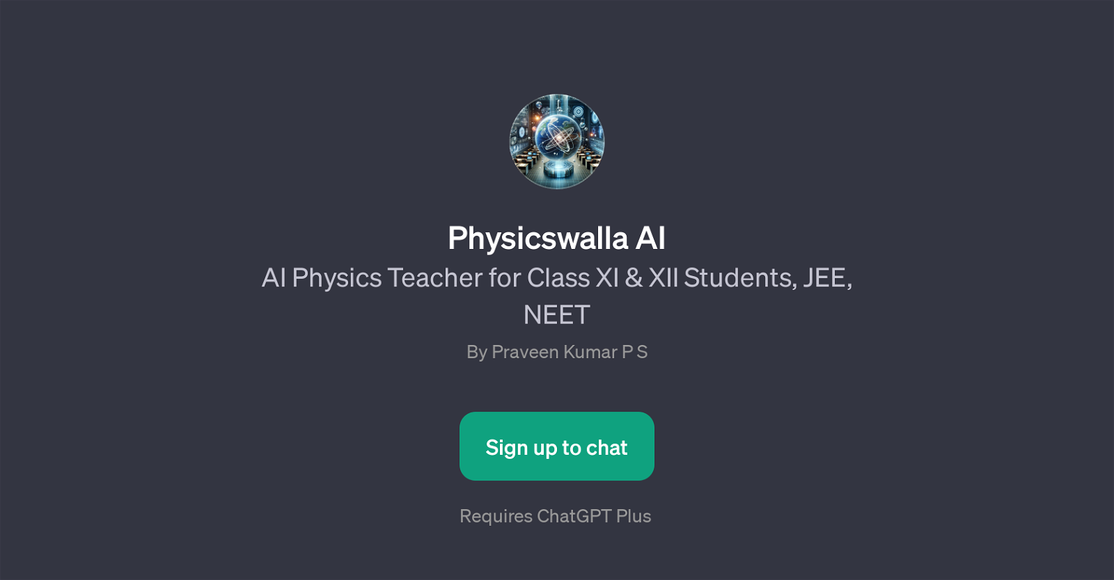 Physicswalla AI website