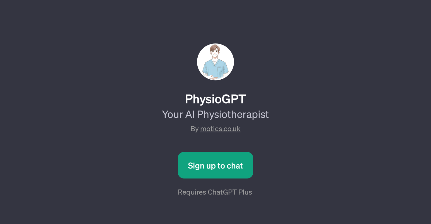 PhysioGPT website