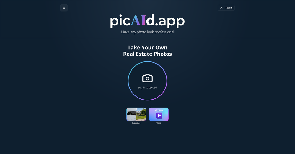 Pic A.I.'d website