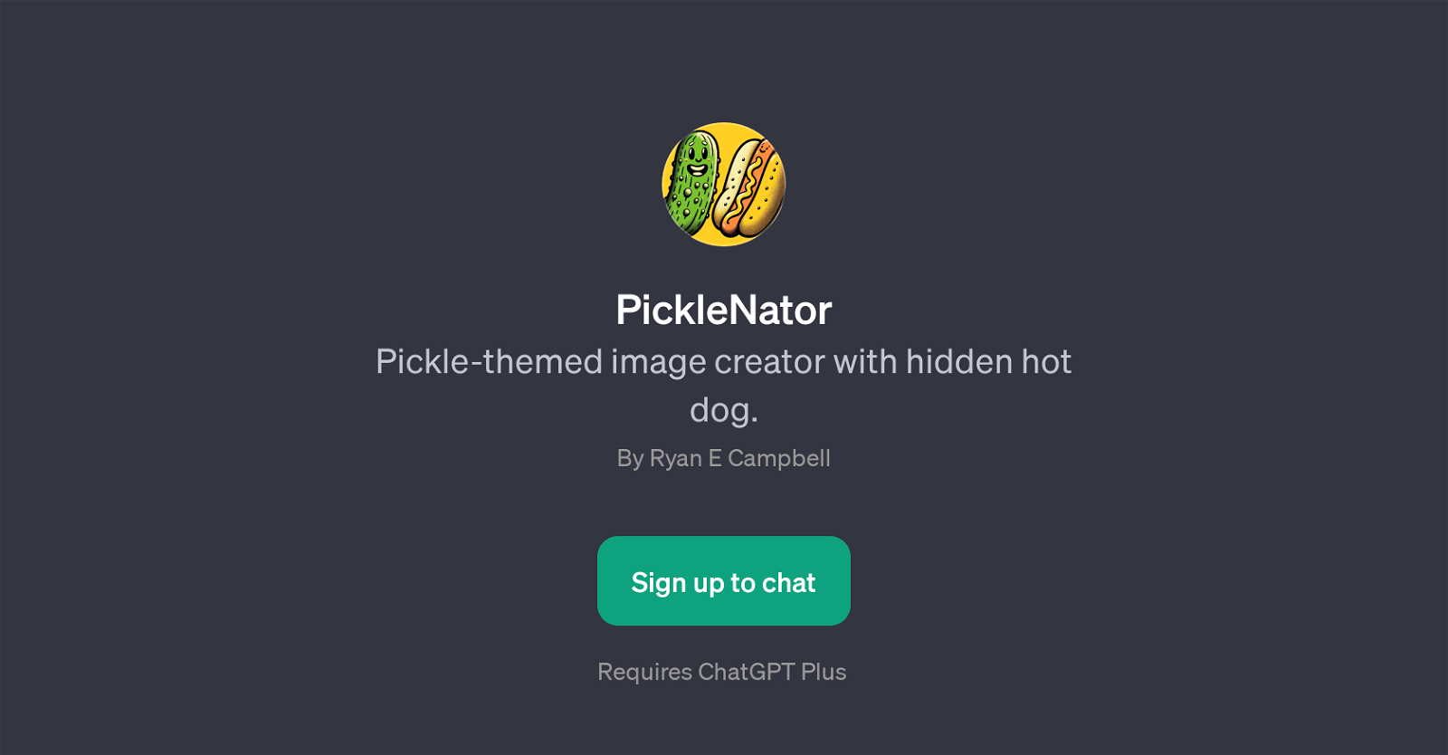PickleNator website