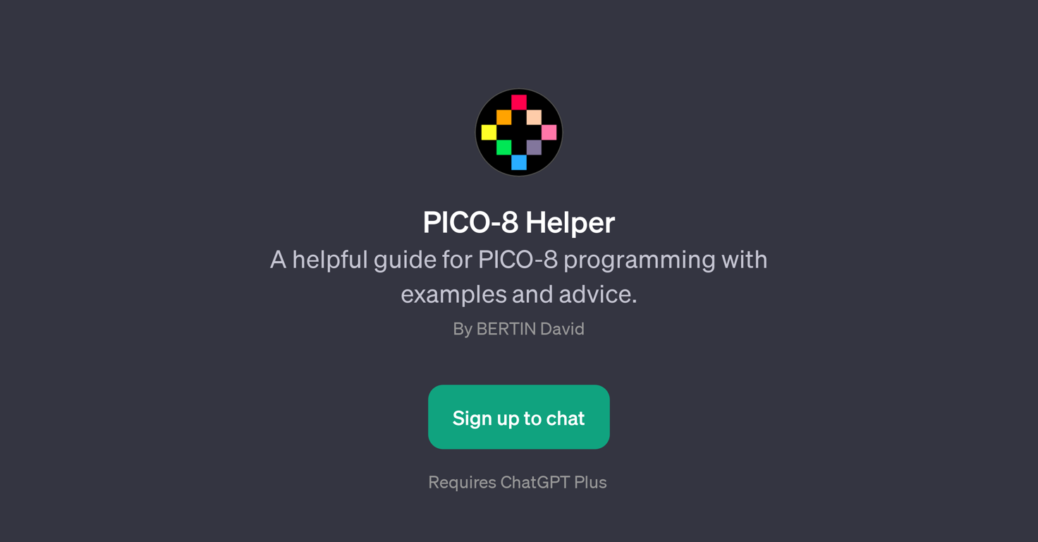 PICO-8 Helper website