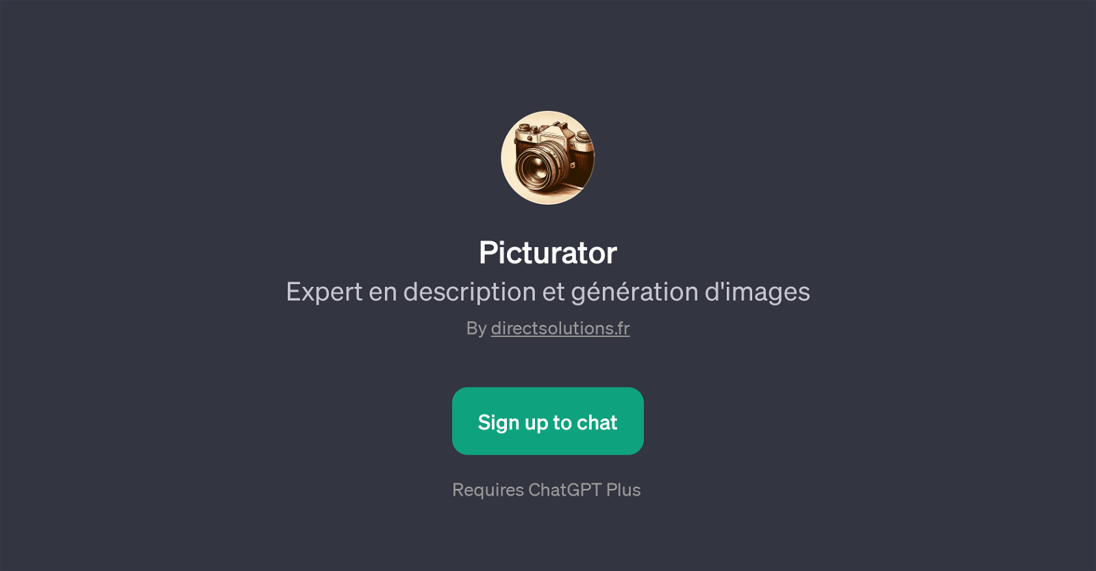 Picturator website