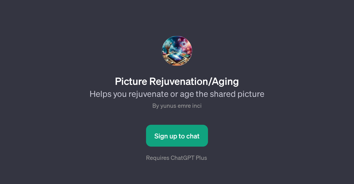 Picture Rejuvenation/Aging website