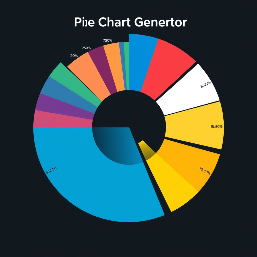 Pie Chart Generator website