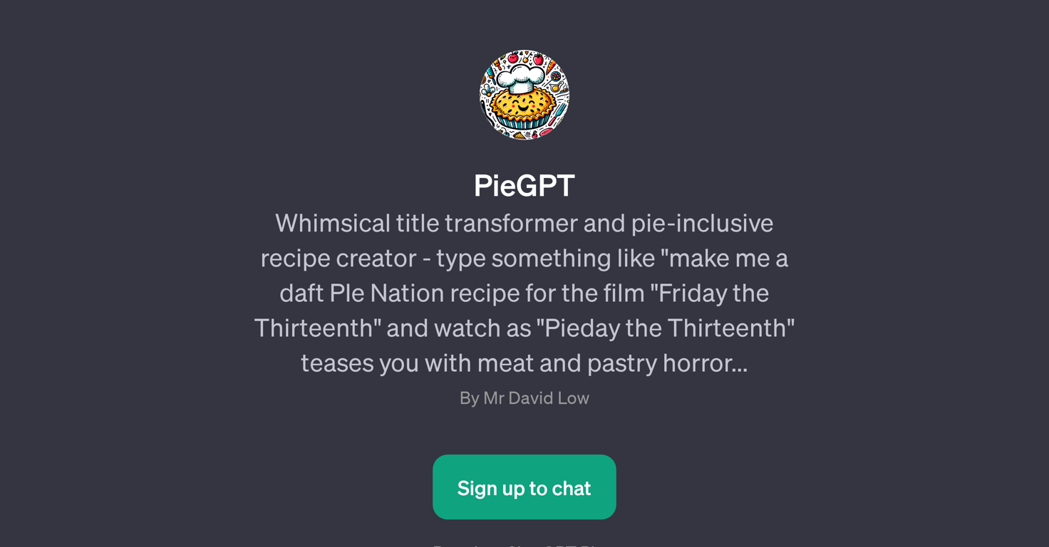 PieGPT website