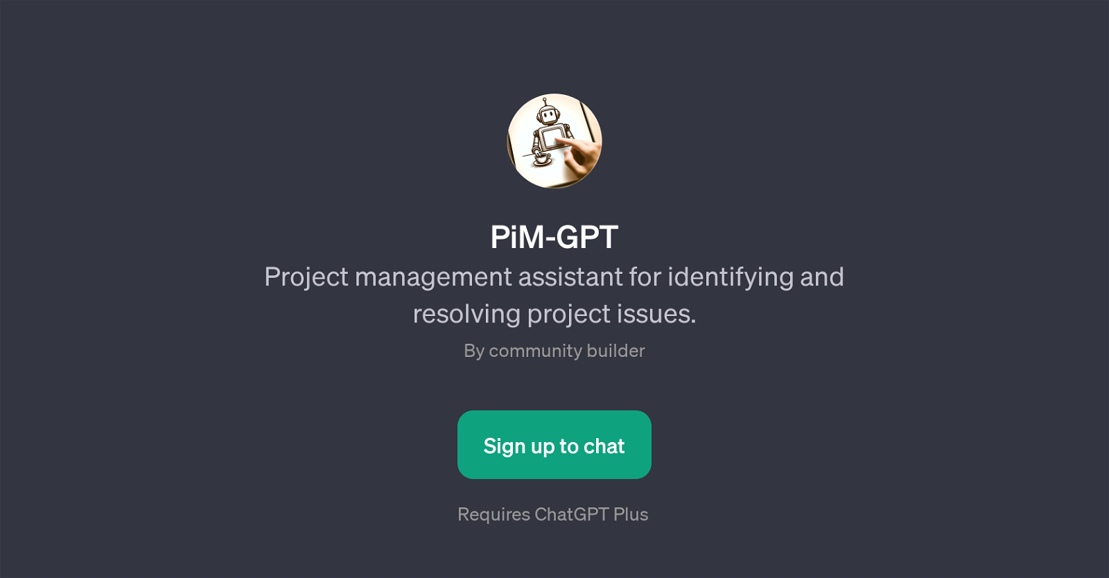 PiM-GPT website