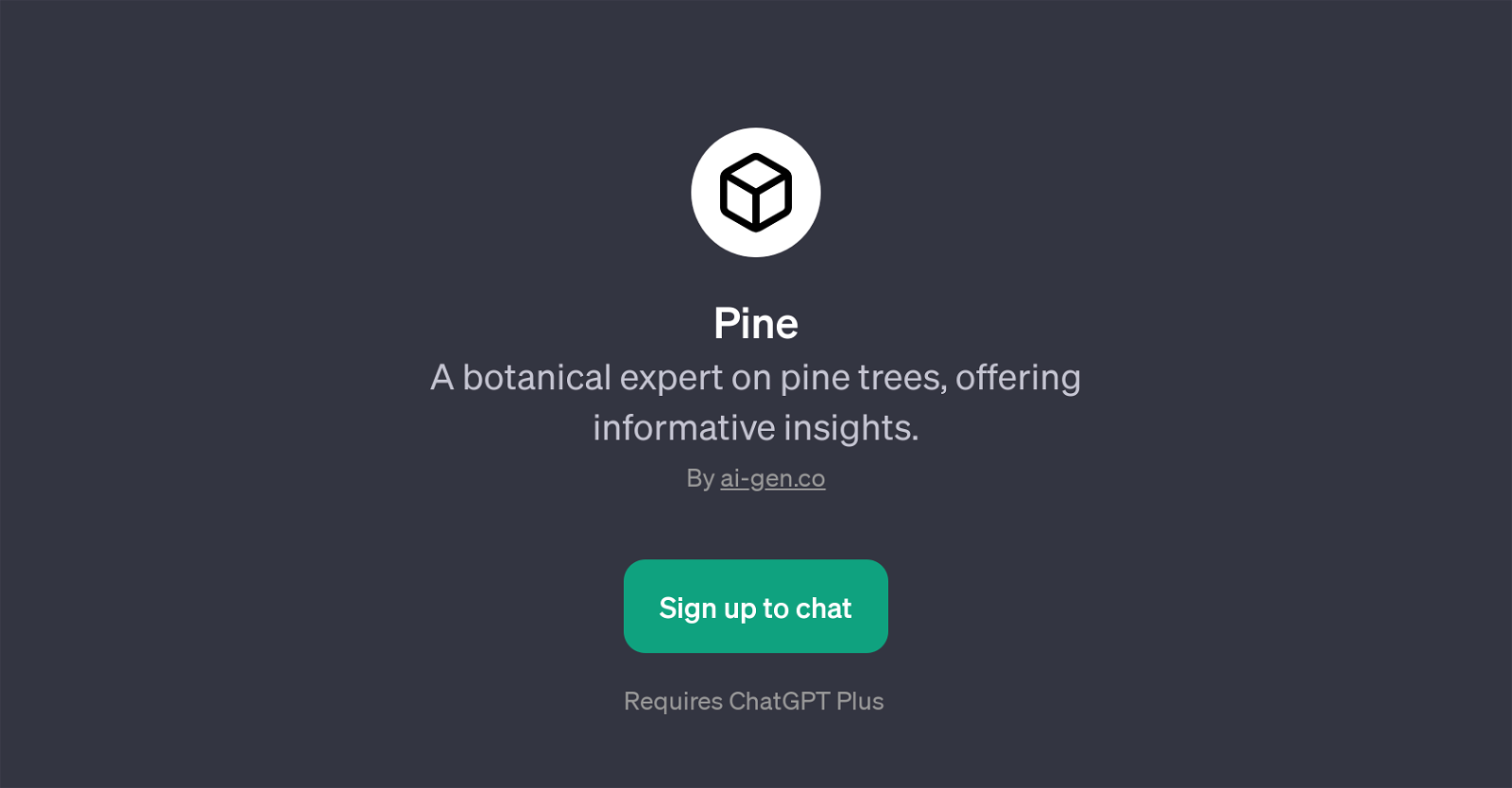 Pine website