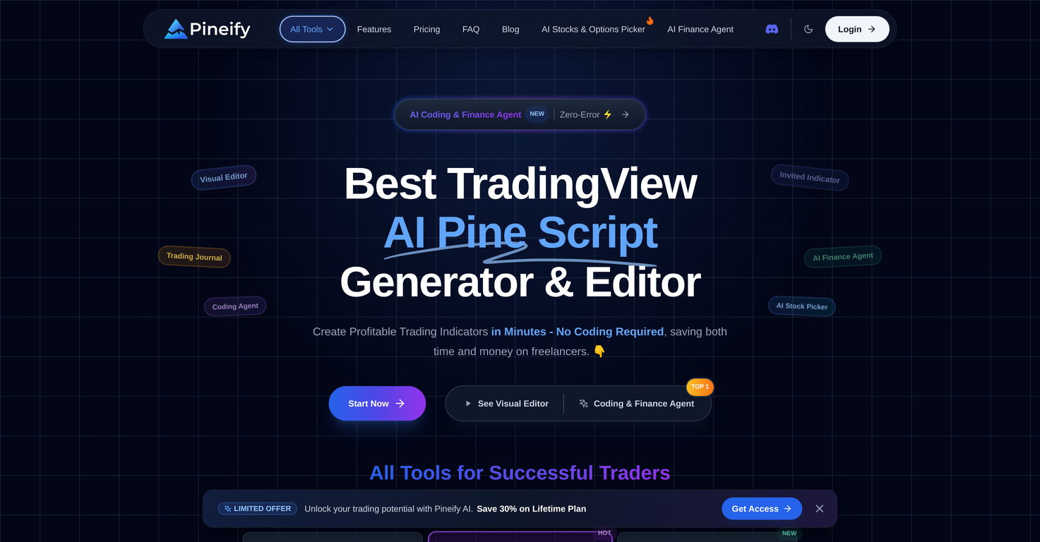 Pineify website