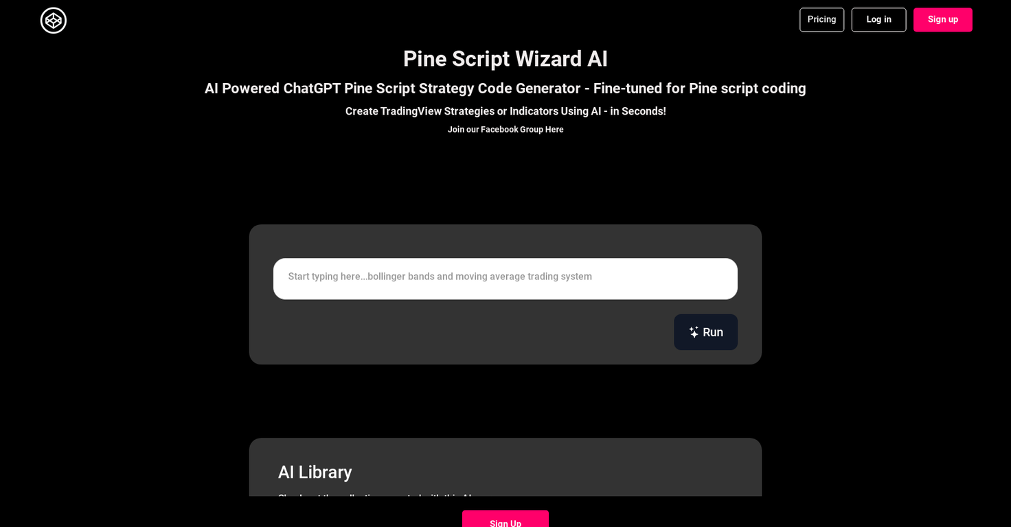 PineScriptWizard website