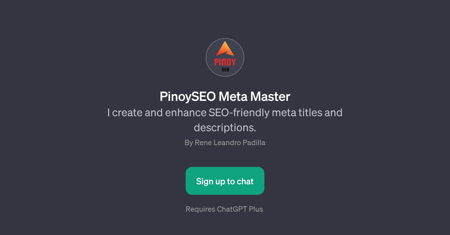 PinoySEO Meta Master website