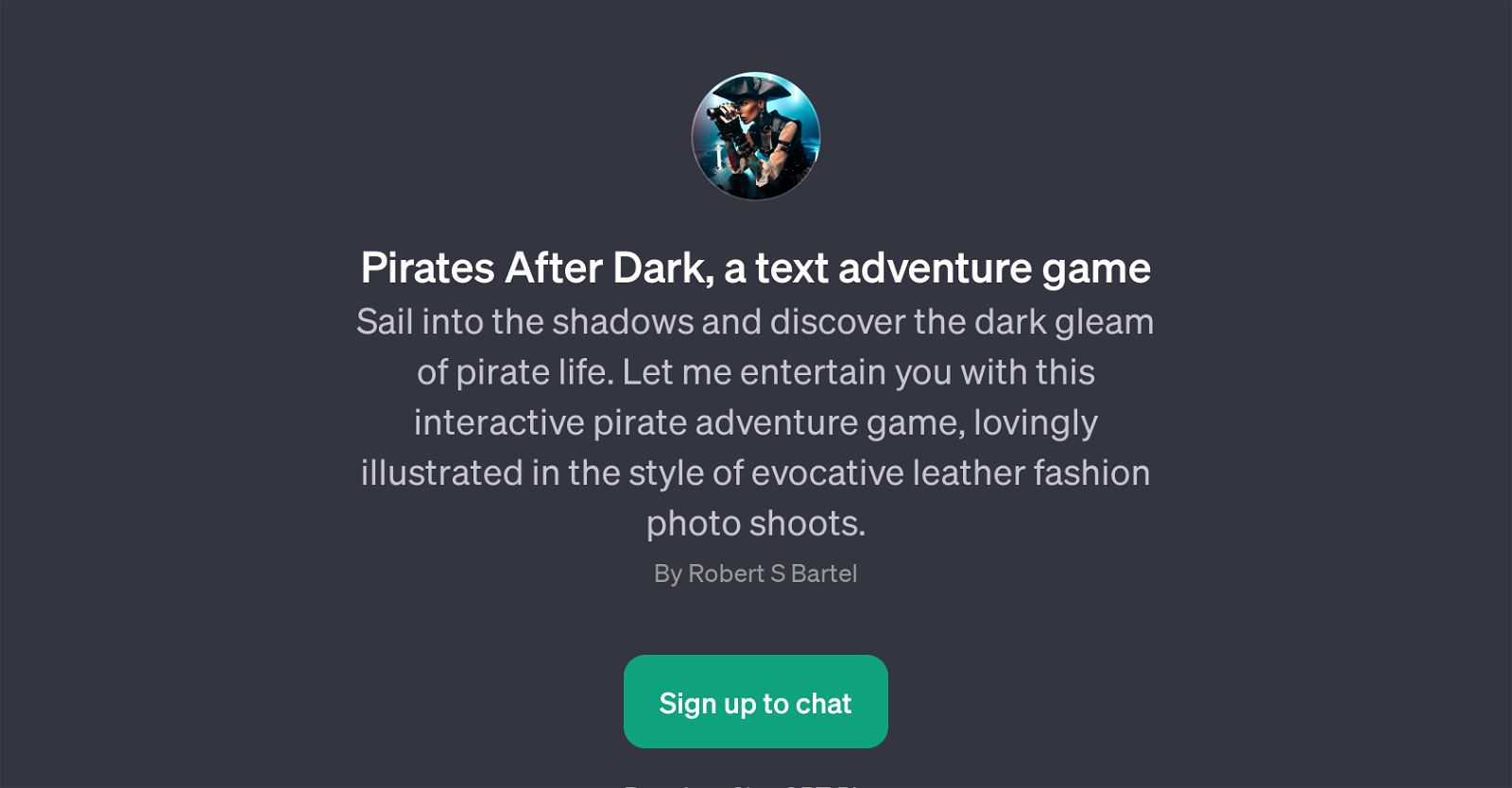 Pirates After Dark website