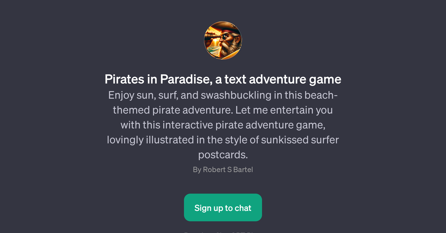 Pirates in Paradise website