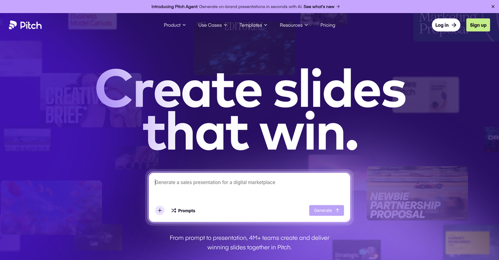 Pitch website