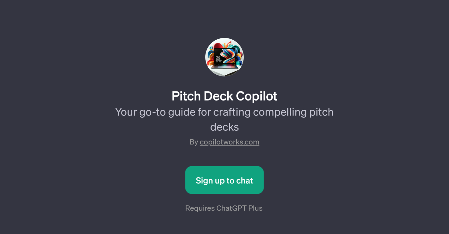 Pitch Deck Copilot website