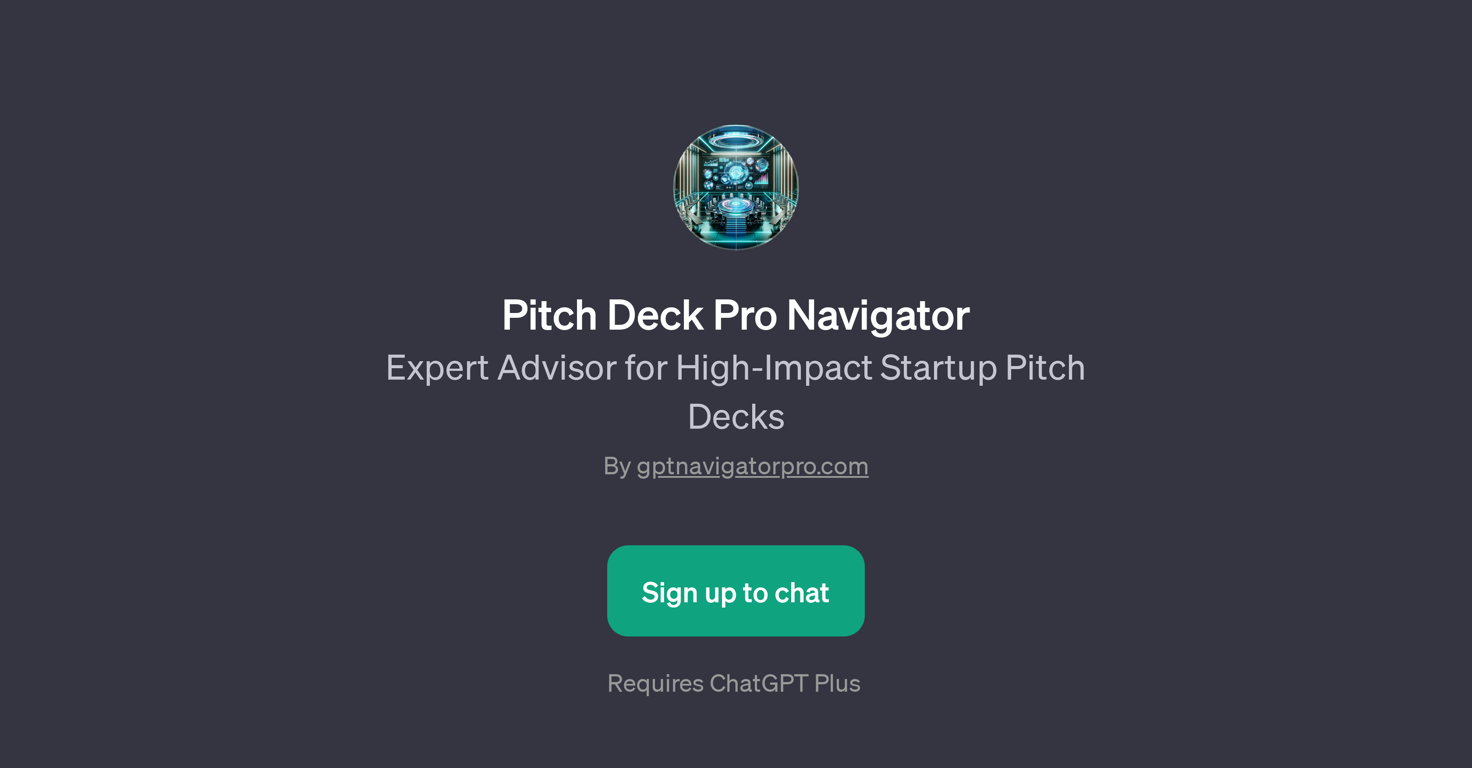 Pitch Deck Pro Navigator website