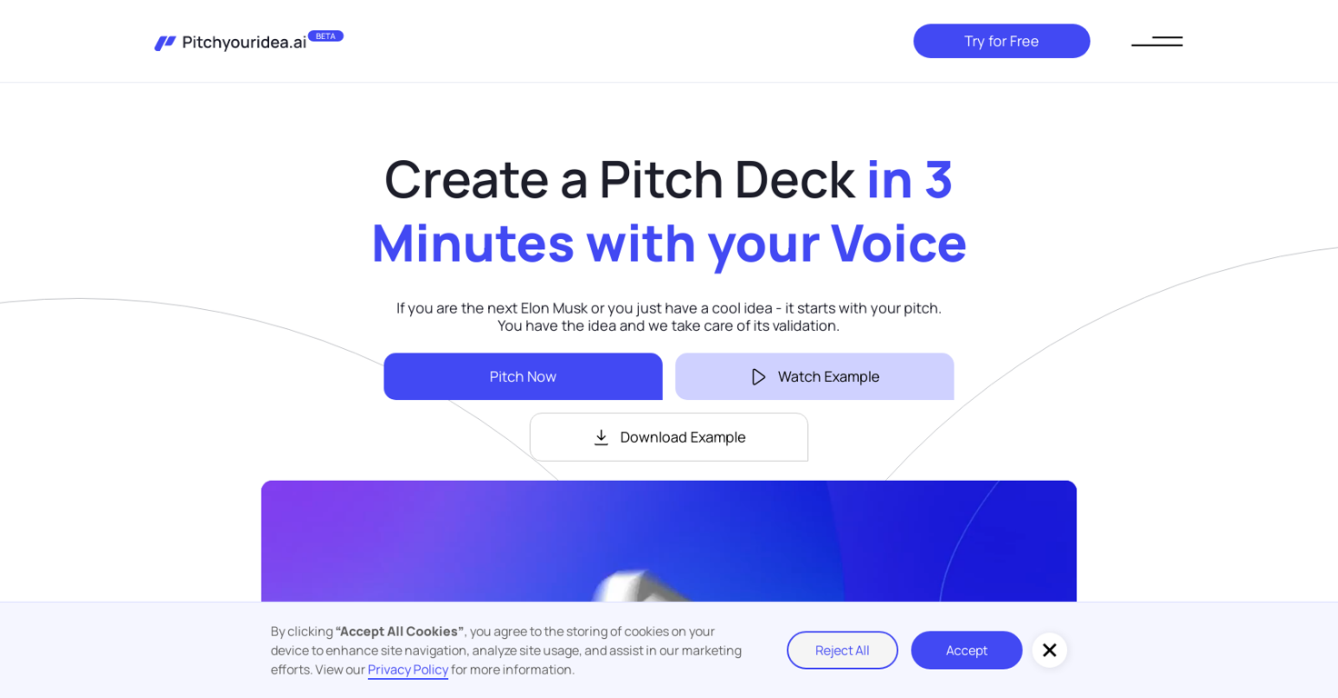 Pitchyouridea website