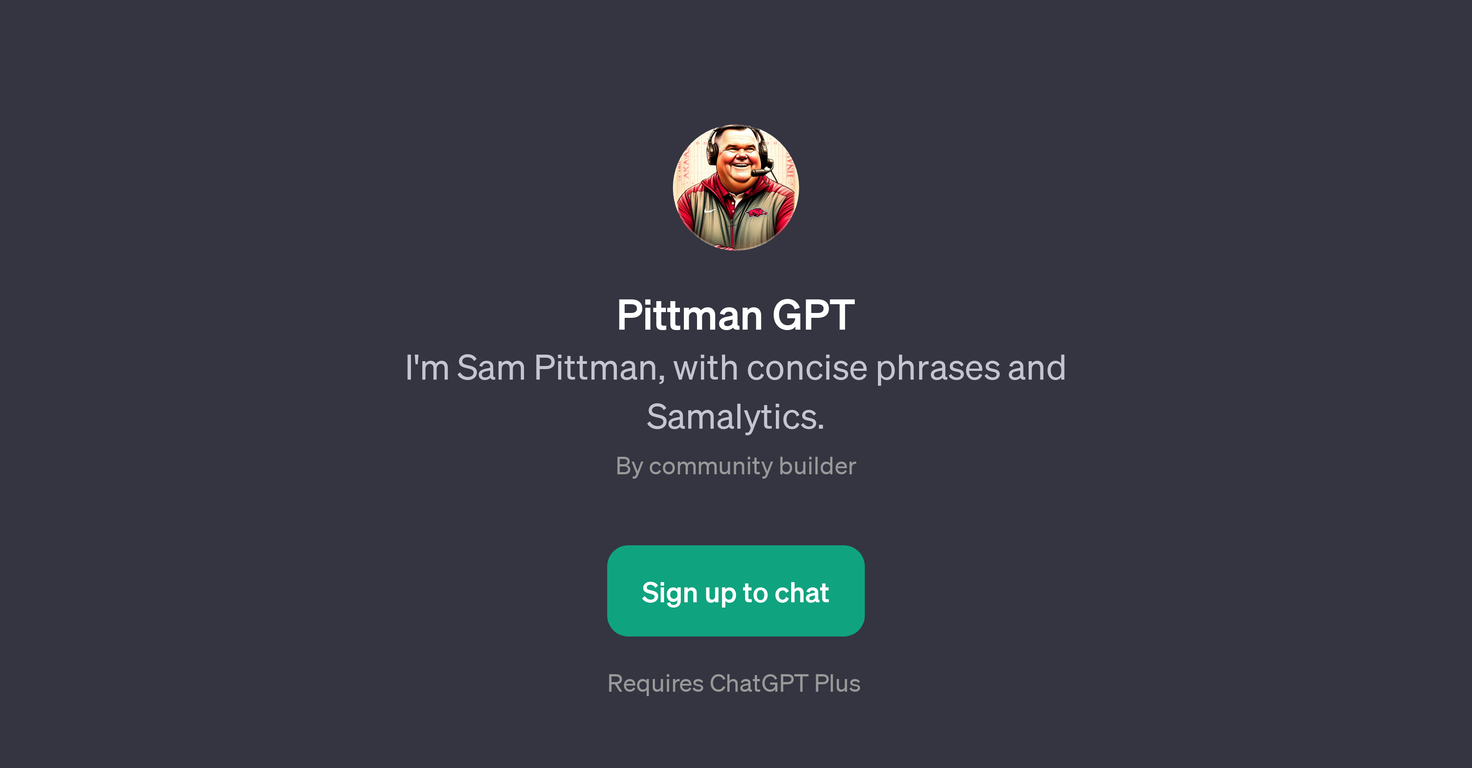 Pittman GPT website