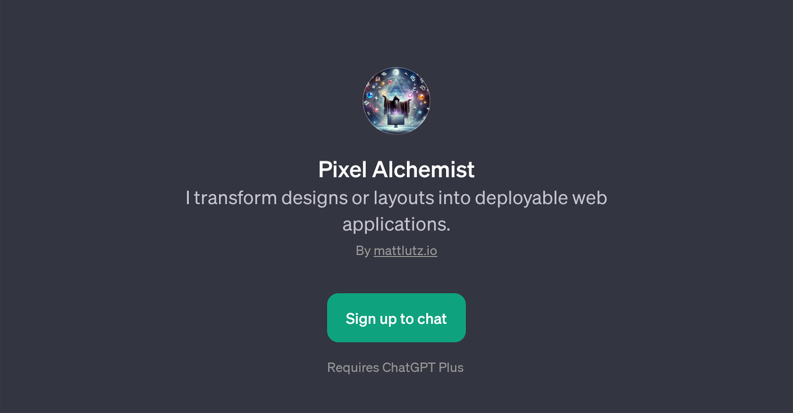 Pixel Alchemist website