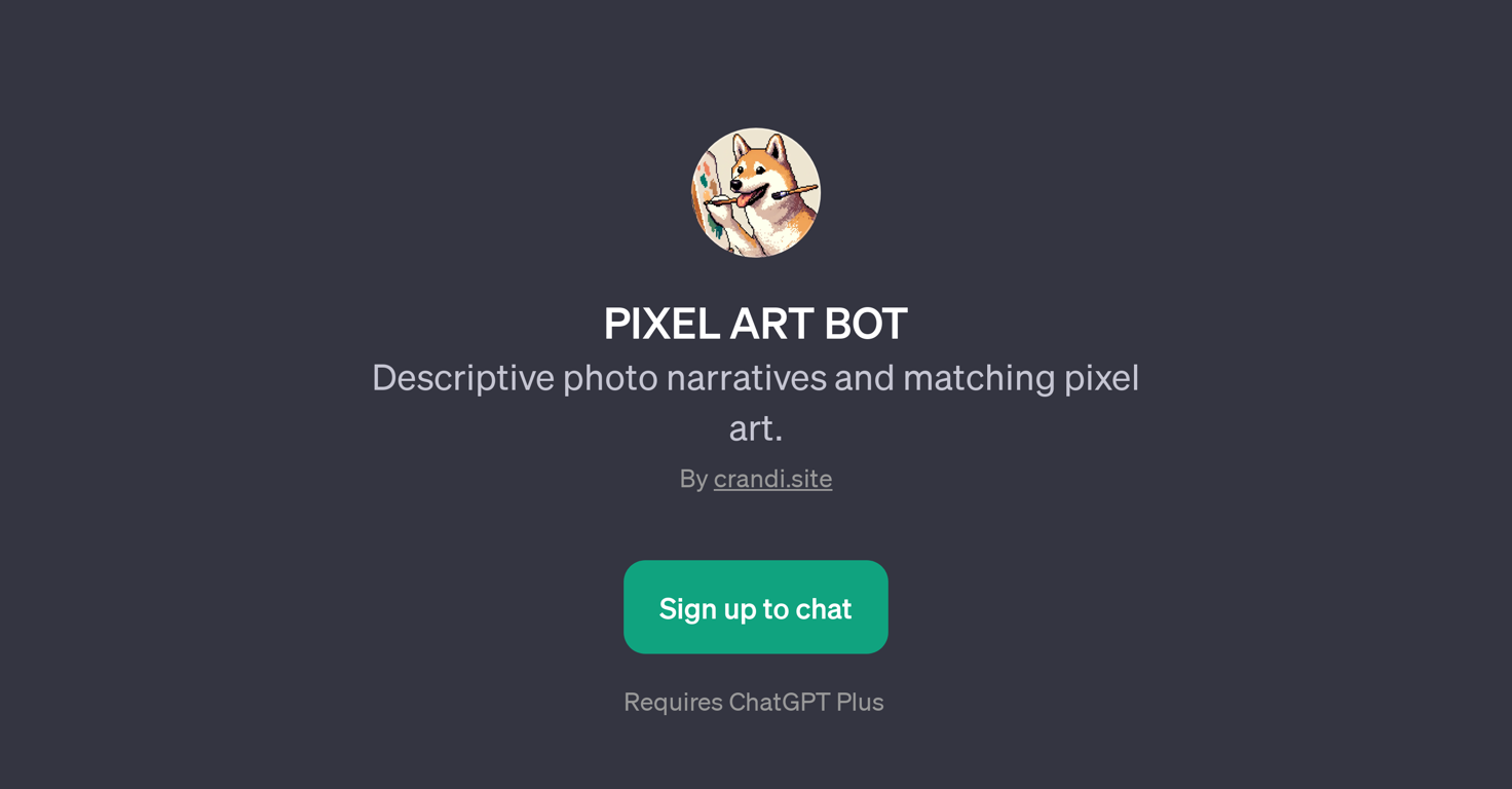 PIXEL ART BOT website