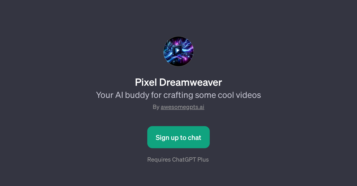 Pixel Dreamweaver website
