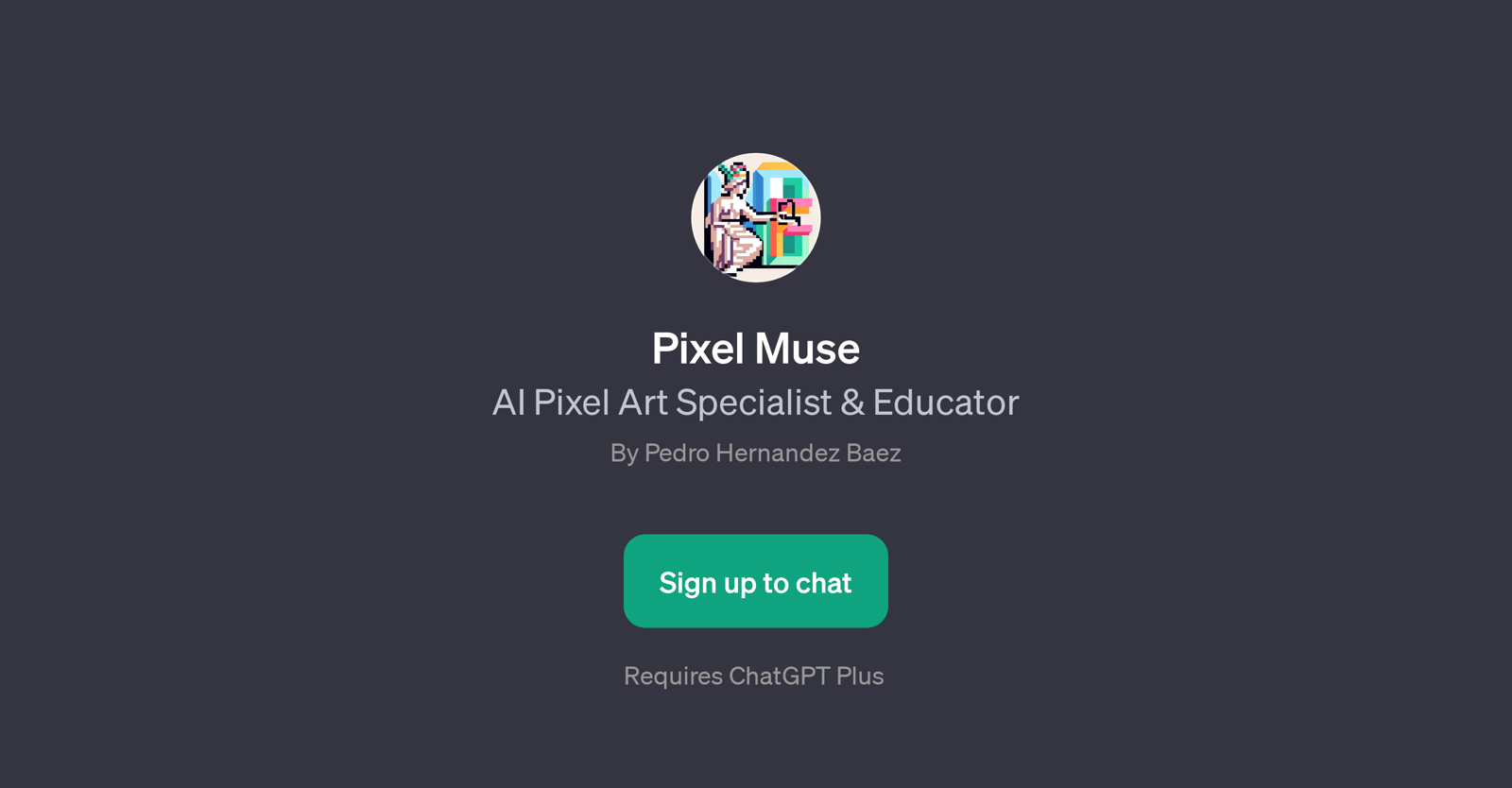 Pixel Muse website