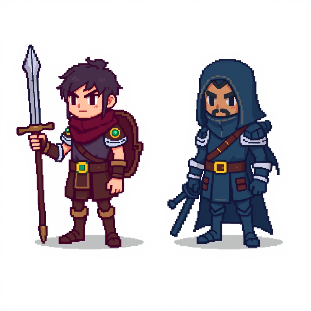 Pixel Portraits: Multiplayer Avatars website