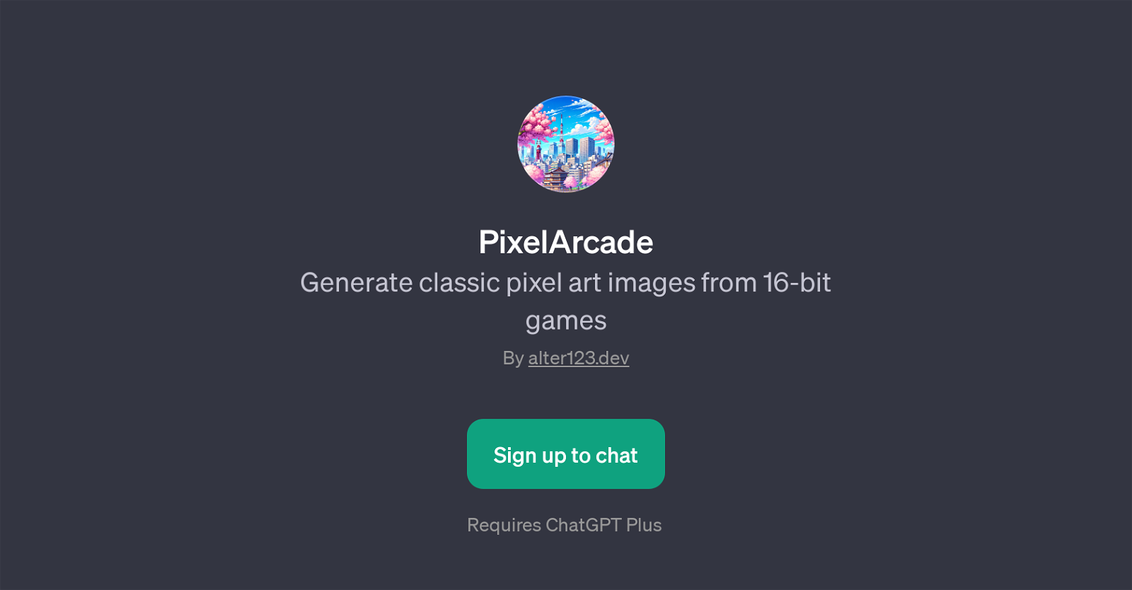 PixelArcade website
