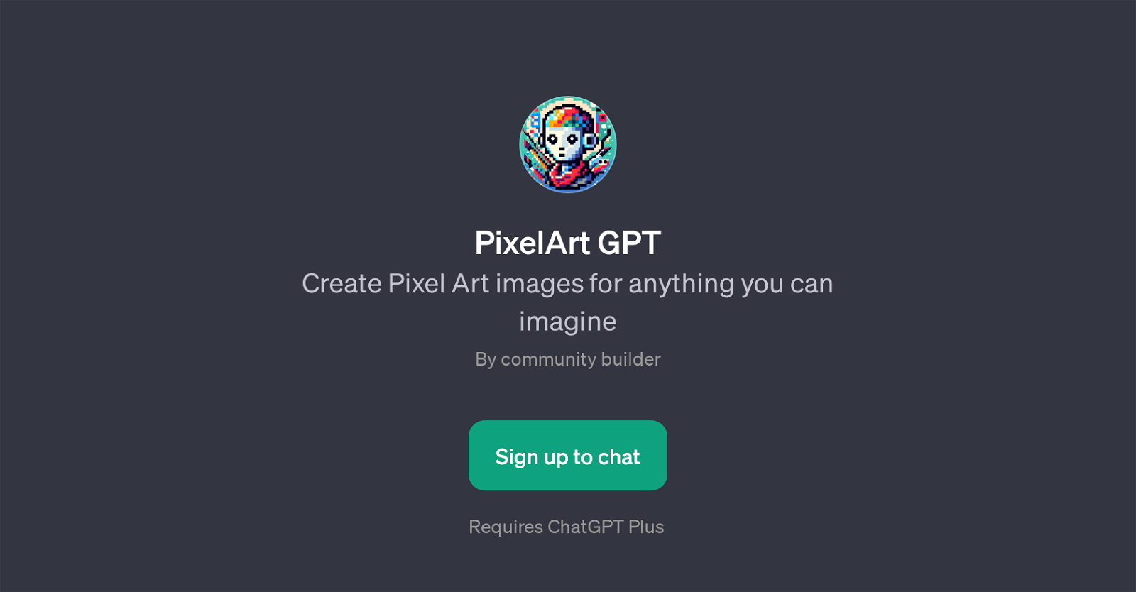 PixelArt GPT website