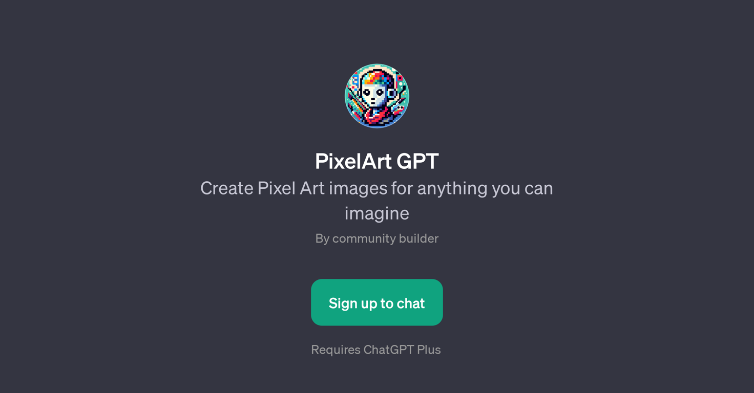PixelArt GPT website