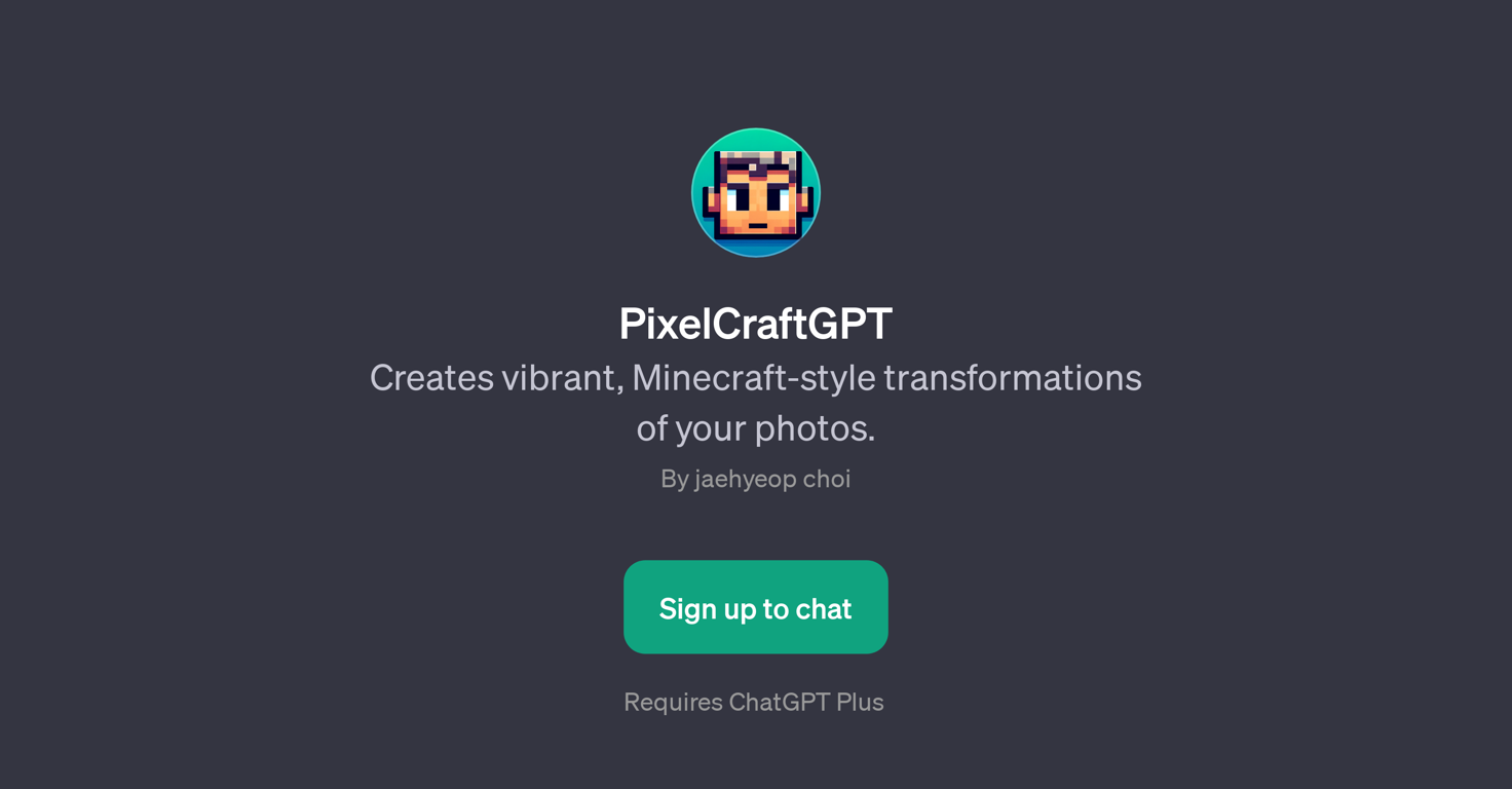 PixelCraftGPT website