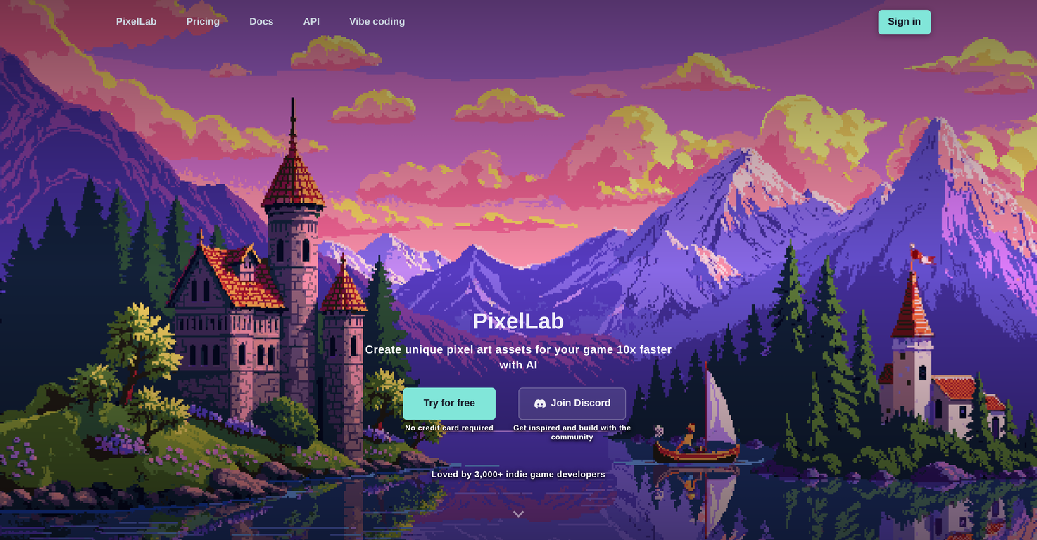 PixelLab website